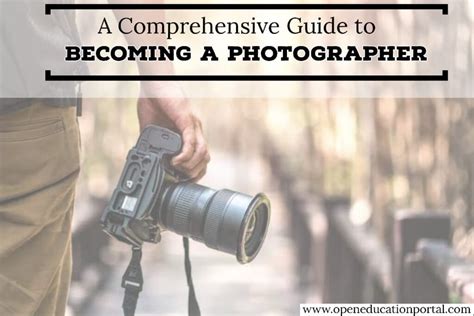 How to Become a Photographer: A Beginner's Guide to … - balustradellc