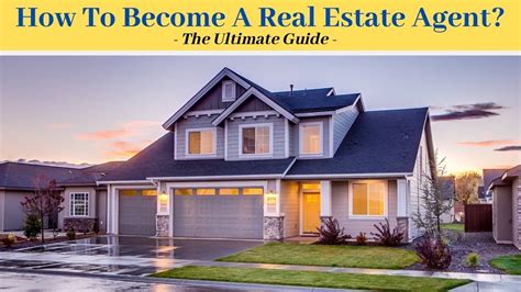 How To Become A Real Estate Agent: The Ultimate Guide - balustradellc