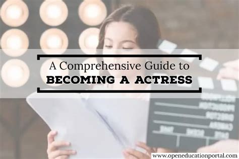 How to Become an Actress - Backstage - muktibox.com