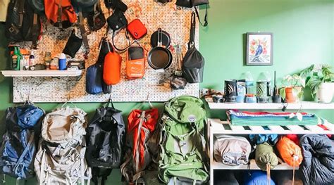 How to Best Store Your Backpacking Gear at Home - balustradellc