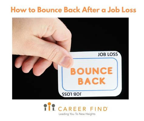 How to Bounce Back from Job Loss: A Career Counseling Guide - balustradellc