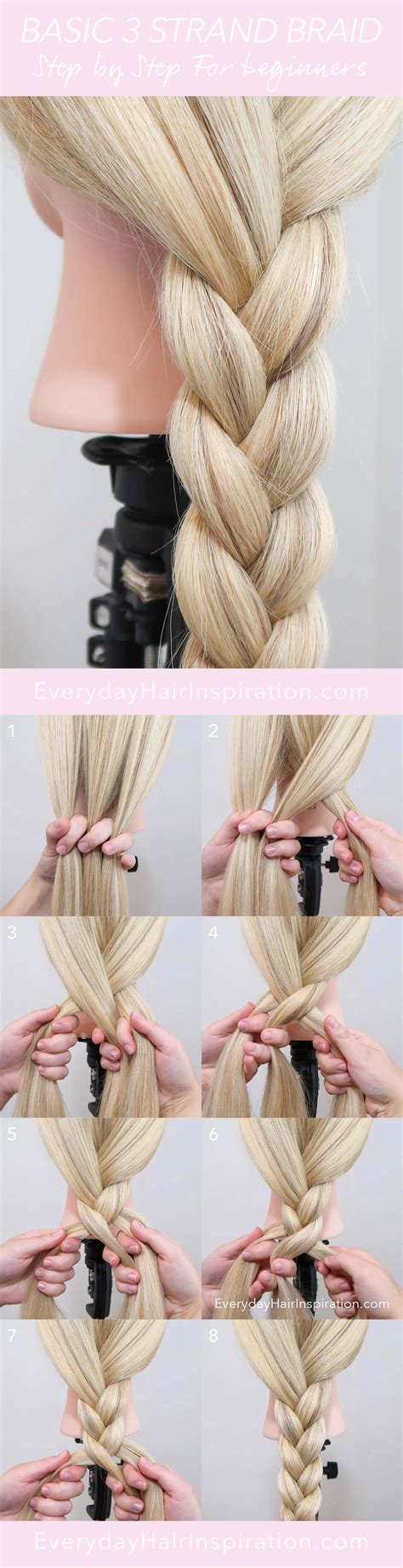 How to Braid Hair For Complete Beginners | Hand Placement Guide - balustradellc