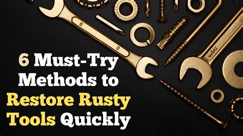 How to bring rusty tools back to life - Better Homes and Gardens - balustradellc