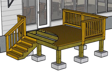 How To Build A 10x10 Deck - Your Cool Home - balustradellc