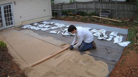 How to build a backyard paver patio all by yourself! - balustradellc