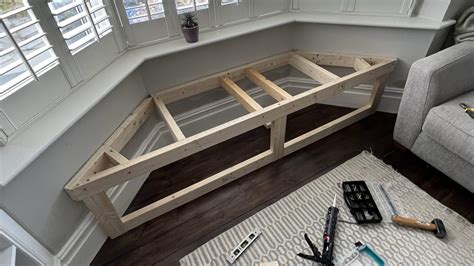 How to build a bay window seat with storage - balustradellc