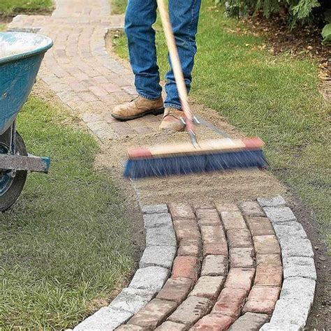 How to Build a Brick Walkway in the Garden - Family Handyman - balustradellc