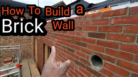 How To Build A Brick Wall | Twigandthistle - balustradellc