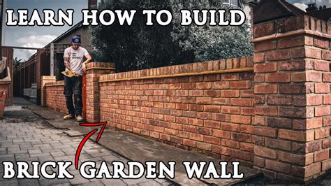 How to build a BRICK WALL from START TO FINISH - balustradellc