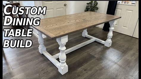 How to Build a Custom Dining Table - Osborne Wood - balustradellc