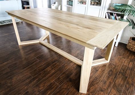 How To Build A Dining Table - H2OBungalow - balustradellc