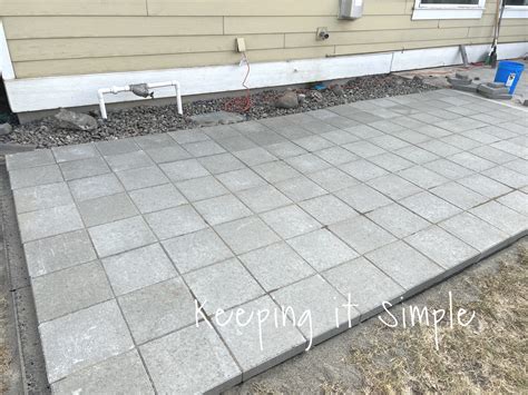 How to Build a DIY Backyard Patio with Pavers - balustradellc