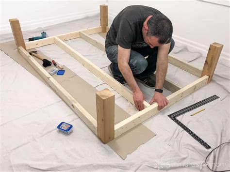 How to Build a DIY Bed Frame - homedepot.ca - balustradellc