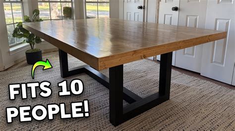How to Build a DIY Dining Table - balustradellc
