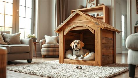 How to Build a DIY Indoor Dog House - TheDIYPlan - balustradellc