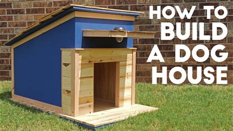 HOW TO BUILD A DOG HOUSE — Modern Builds - balustradellc