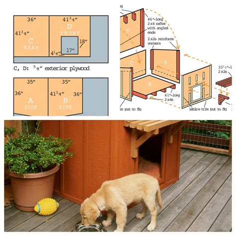 How to Build a Doghouse - Instructables - balustradellc