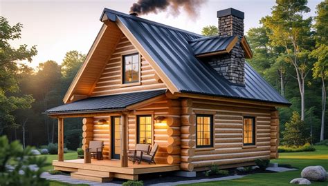 How to Build a Log Cabin That's Low-Cost - Log Home - balustradellc