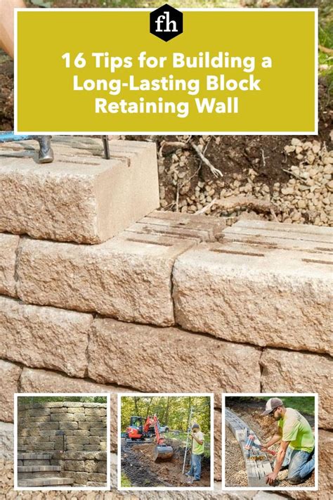 How to Build a Long-Lasting Block Retaining Wall - balustradellc