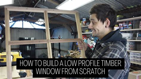 How to build a low profile timber window from scratch | Part 1 - balustradellc