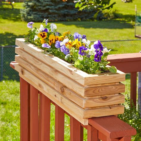 How To Build a Planter Box for Your Deck Railing - balustradellc