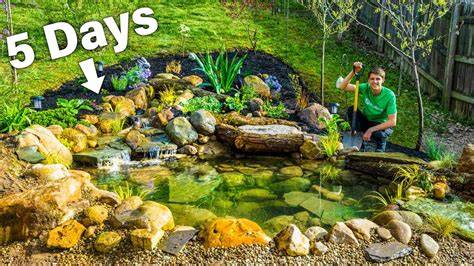 How to Build a Pond - The Pond Guy - raincitystudios.com