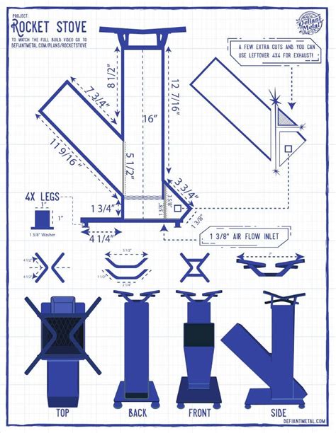 How to Build a Rocket Stove: 7 Plans - Insteading - balustradellc