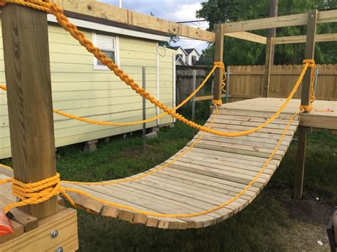 How to Build a Rope Bridge for Kids - Our Pastimes - balustradellc