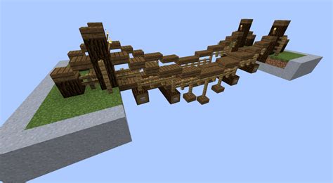 How to Build a Rope Bridge in Minecraft - balustradellc