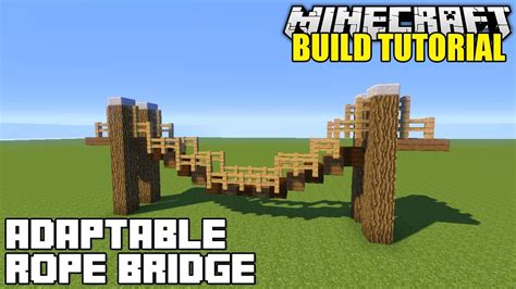 How To Build A Rope Bridge To Treehouse Minecraft - balustradellc