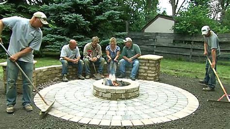 How To Build a Round Patio With a Fire Pit - This Old … - balustradellc