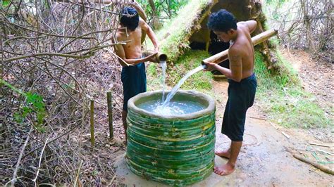 How to Build a Simple Bamboo Water Container for Survival - balustradellc