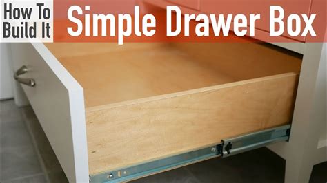 How to Build a Simple Drawer Box | Rogue Engineer - balustradellc