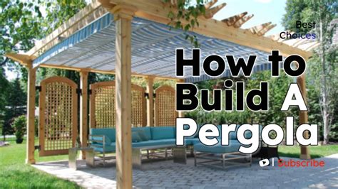 How to Build a Simple Pergola for Your Patio or Garden … - balustradellc