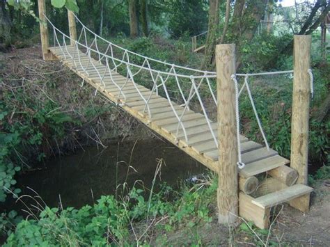 How to Build a Simple Rope Bridge - balustradellc