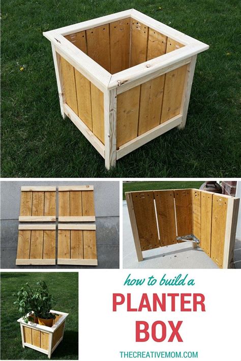 How to build a simple wood planter box - balustradellc