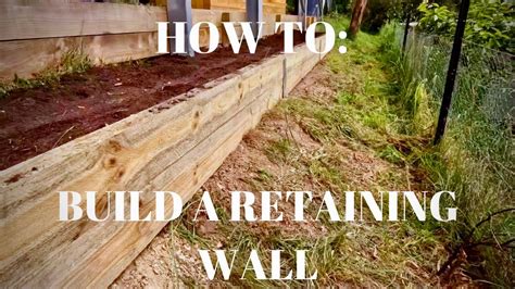 How to Build a Small Retaining Wall in One Day by Yourself | Cheap ... - balustradellc
