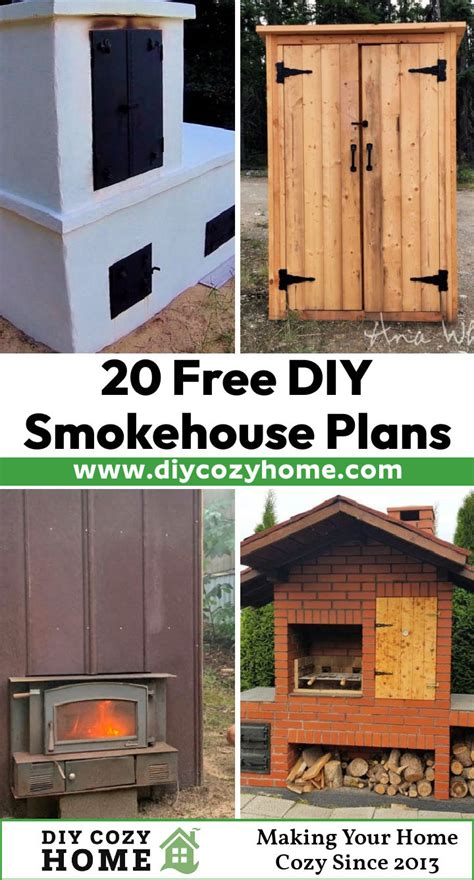 How To Build A Smoke House: 19+ DIY Plans - MyMyDIY - balustradellc