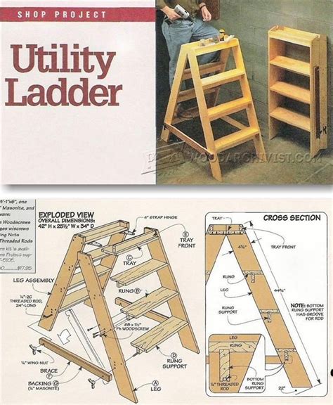 How to Build a Step Ladder - Make an EASY DIY Ladder for a … - balustradellc