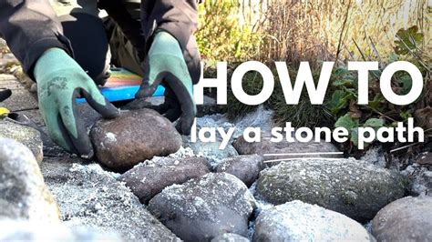 How to Build a Stone Path in the Garden | Perennial Garden - balustradellc