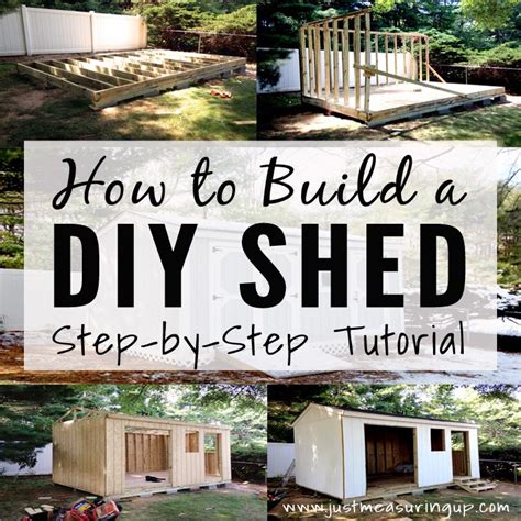 How to Build a Storage Shed from Scratch | Tutorial for … - balustradellc