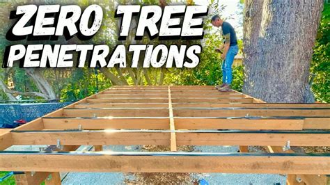 How To Build A Treehouse Deck From Scratch! - balustradellc