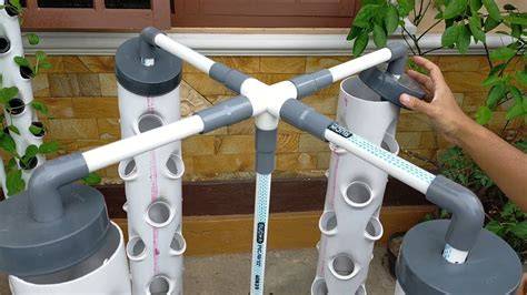 How To Build A Vertical Hydroponic System: A Simple, 4 Tower DIY ... - raincitystudios.com