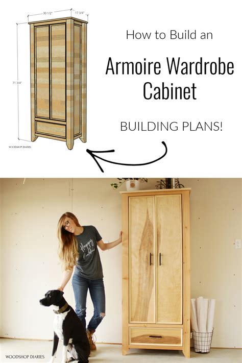 How to Build a Wardrobe Armoire Cabinet-- {Using 2x4s and ... - balustradellc