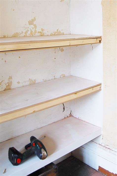 How to Build Alcove Shelves - DIY Doctor - balustradellc