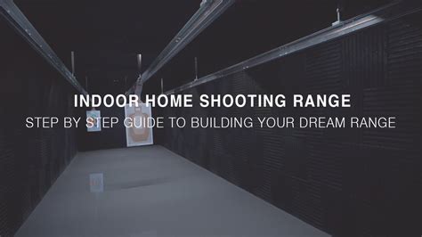 How To Build An Indoor Shooting Range At Home - Spire Ranges - balustradellc