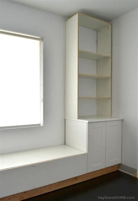 How to Build Built-ins with a Bench Seat - Step By Step - balustradellc