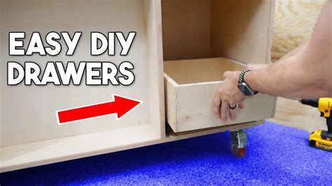 How to Build EASY Plywood Drawers (beginner friendly project) - balustradellc