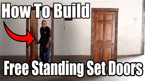 How to Build Freestanding Stage Doors - Movie Prop Doors - muktibox.com