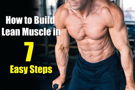 HOW TO BUILD LEAN MUSCLE | Full Body Workout … - balustradellc